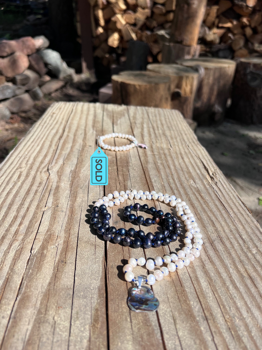 Malas & bracelets by Amelia with Selkskin Malas & Jewelry. Custom made for your needs, now.