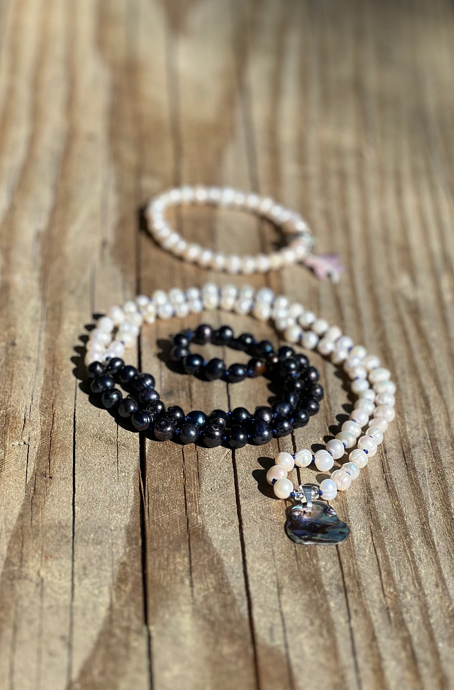 Malas & bracelets by Amelia with Selkskin Malas & Jewelry. Custom made for your needs, now.